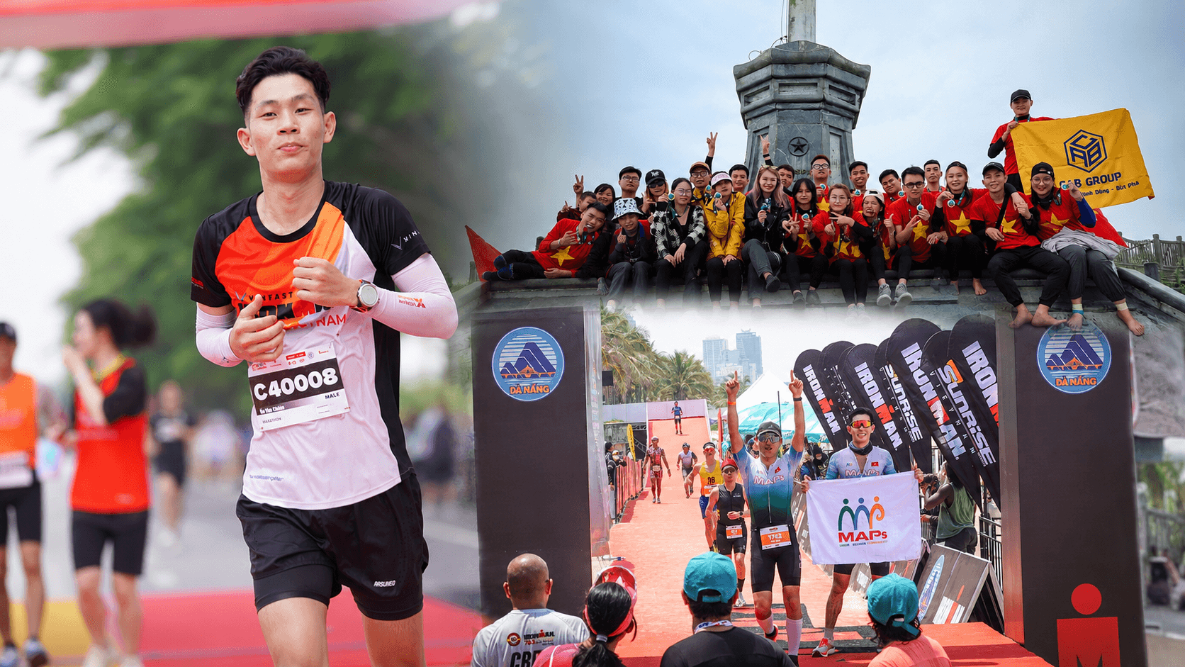 Hoàn thành Ironman 70.3 · 4 lần leo Fansipan · Nhiều giải marathon 42km — không phải để khoe, mà để chứng minh: khi có hệ thống chạy tự động, bạn có thời gian để sống.