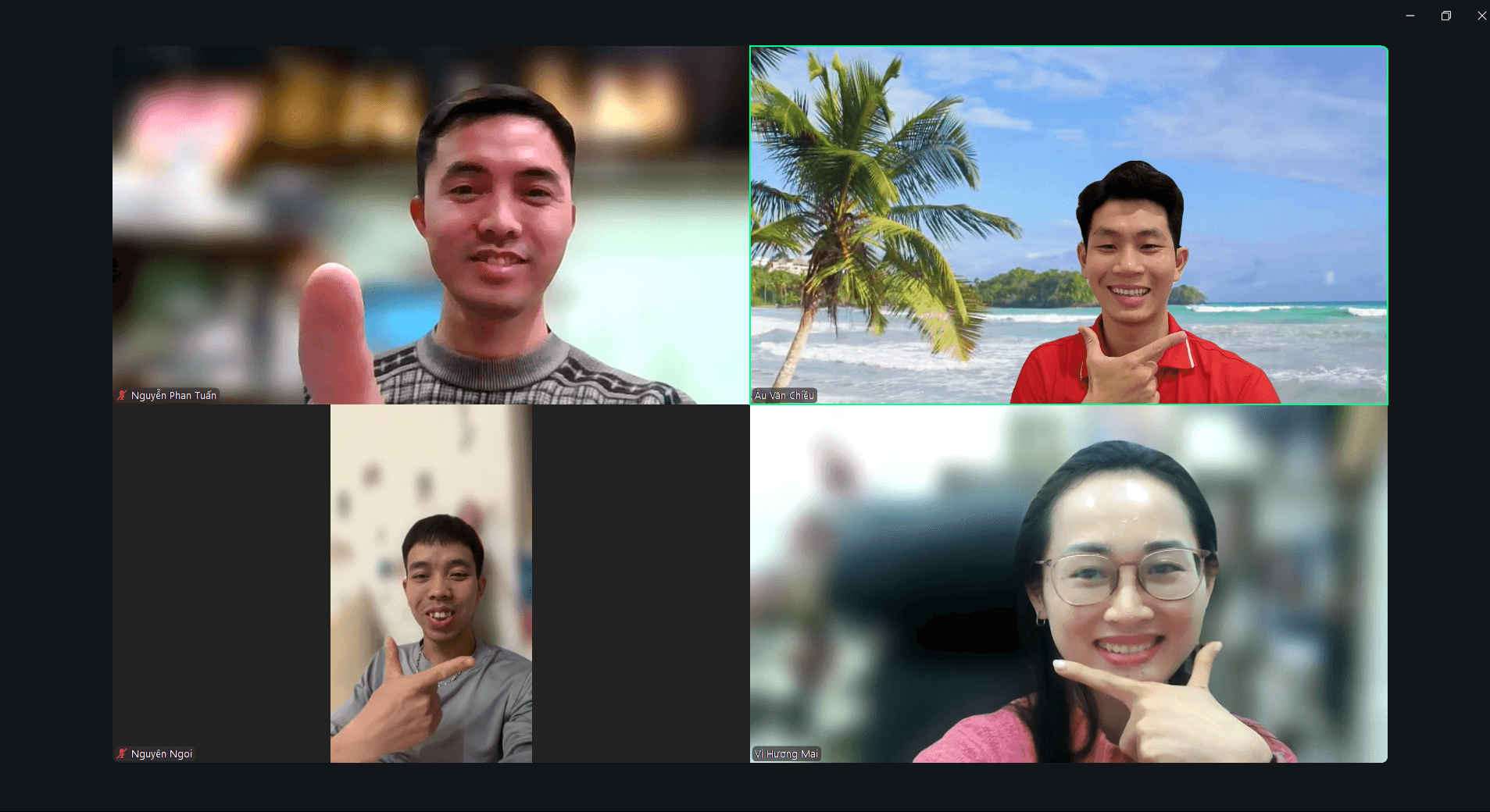 Coaching nhóm nhỏ online.